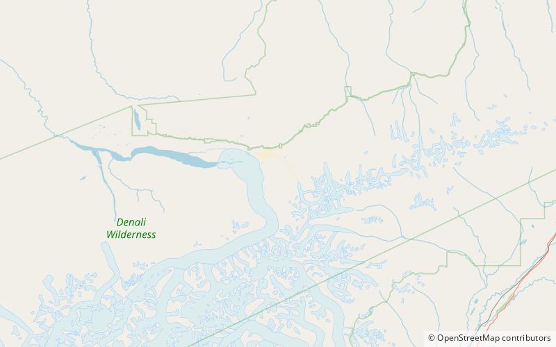Mount Eielson location map