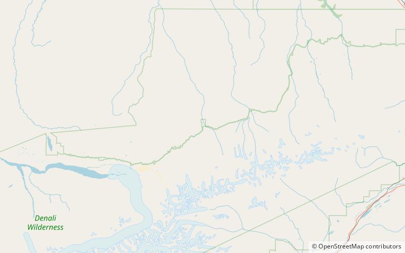 Upper Toklat River Cabin No. 24 location map