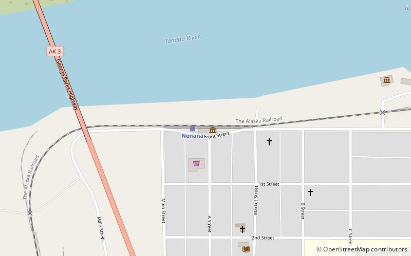Historic Alaska Railroad Depot Gift Shop location map
