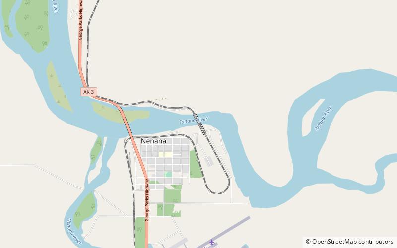 Mears Memorial Bridge location map