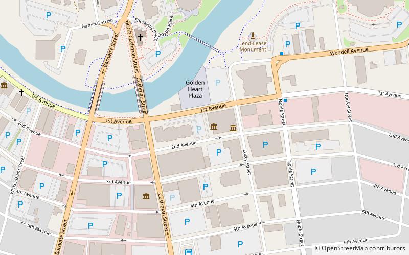 Bouchard's International Dog Mushing and Sled Museum location map