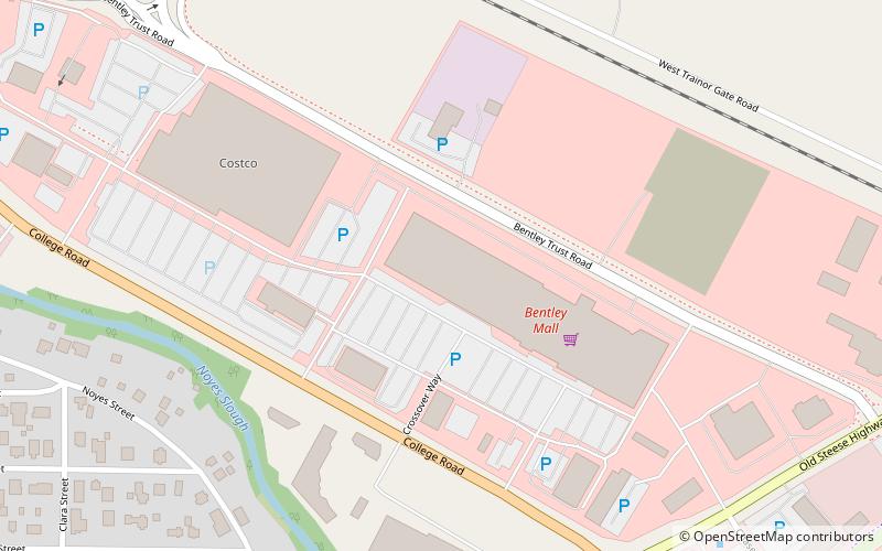 Bentley Mall location map
