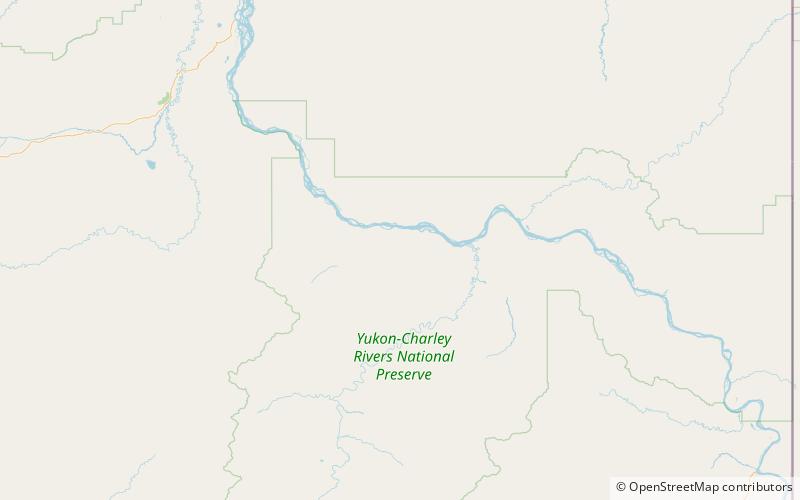 Coal Creek Historic Mining District location map