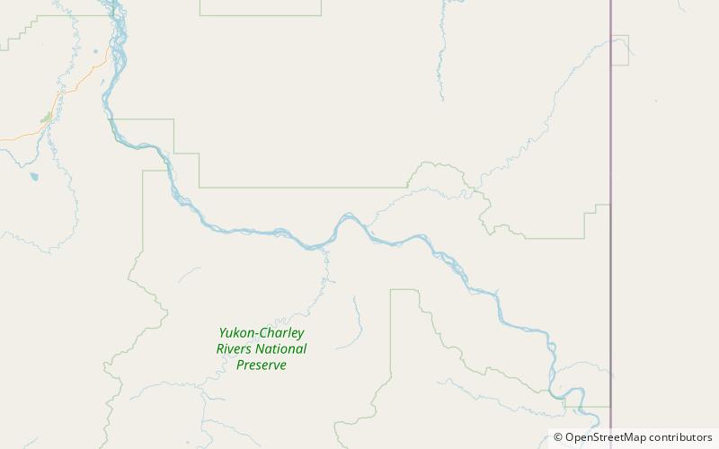 biedermans cabin yukon charley rivers national preserve location map