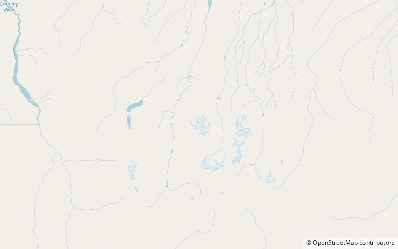 mount michelson refugio nacional de vida silvestre del artico location map