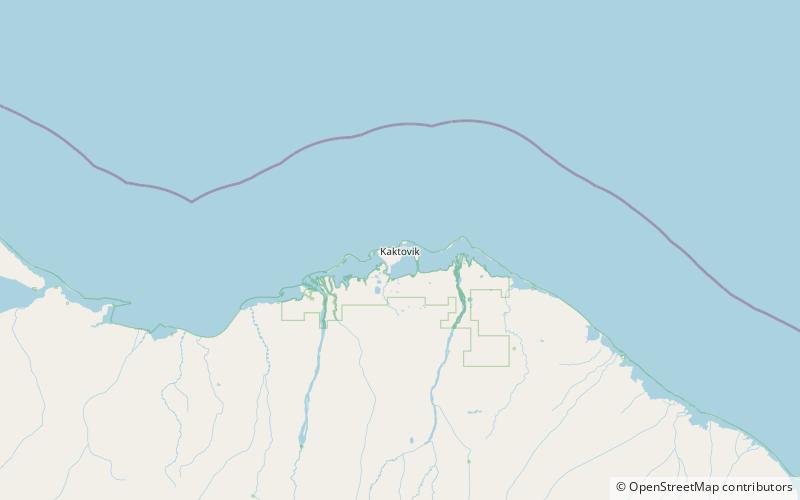 Kaktovik location map