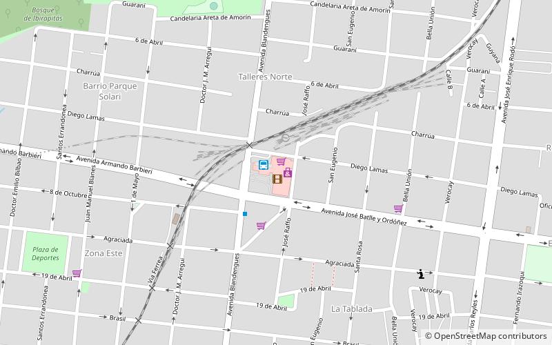 Salto Shopping location map