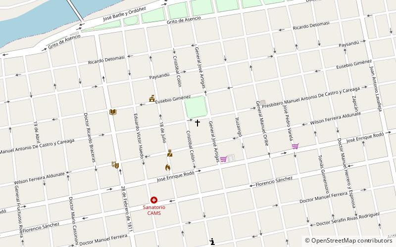Catedral de Mercedes location map