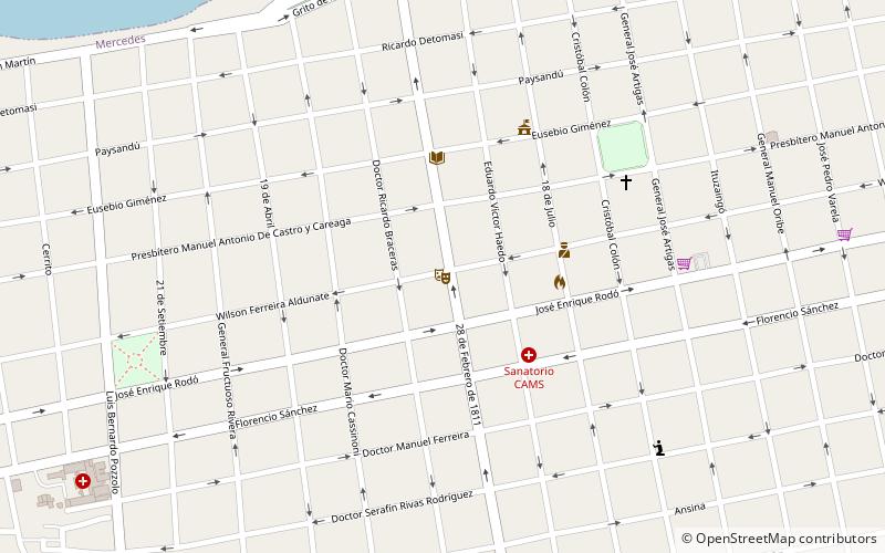 teatro 28 de febrero mercedes location map