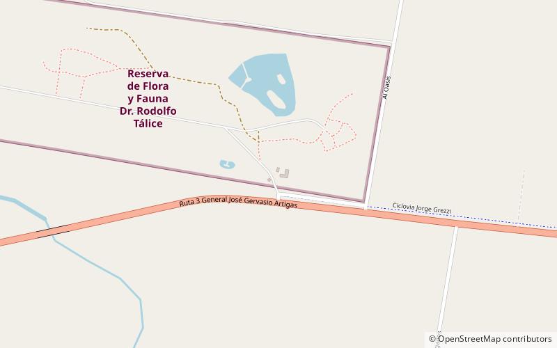 Reserva de Flora y Fauna Dr. Rodolfo Tálice location map