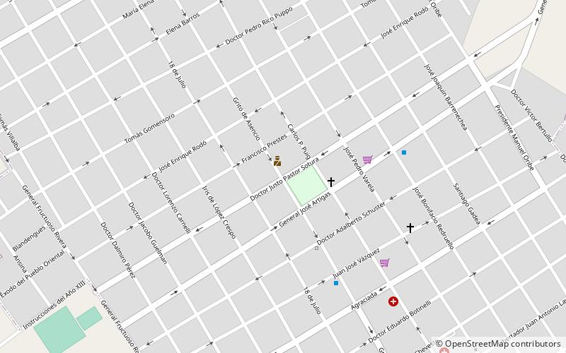 Dolores location map