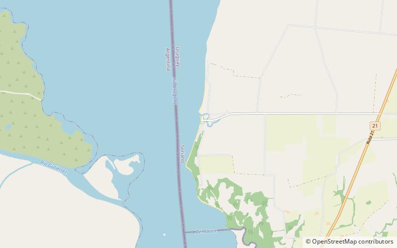 playa agraciada location map