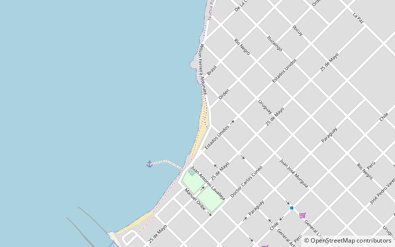 playa corbacho location map