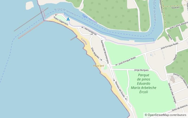 Playa Seré location map