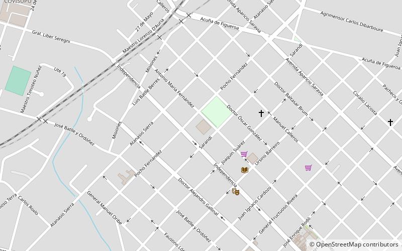 estadio municipal 10 de julio florida location map