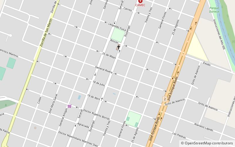 Rosario location map