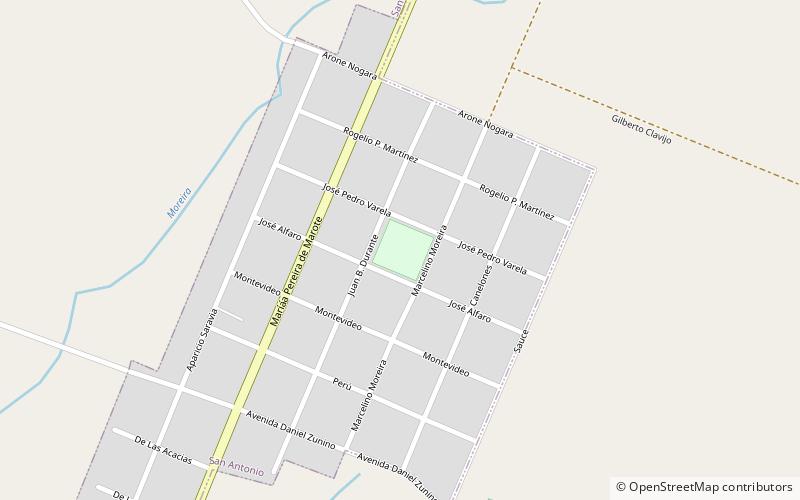 San Antonio location map