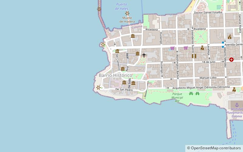 dr bautista rebuffo municipal museum colonia location map