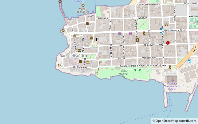 porton de campo colonia del sacramento location map
