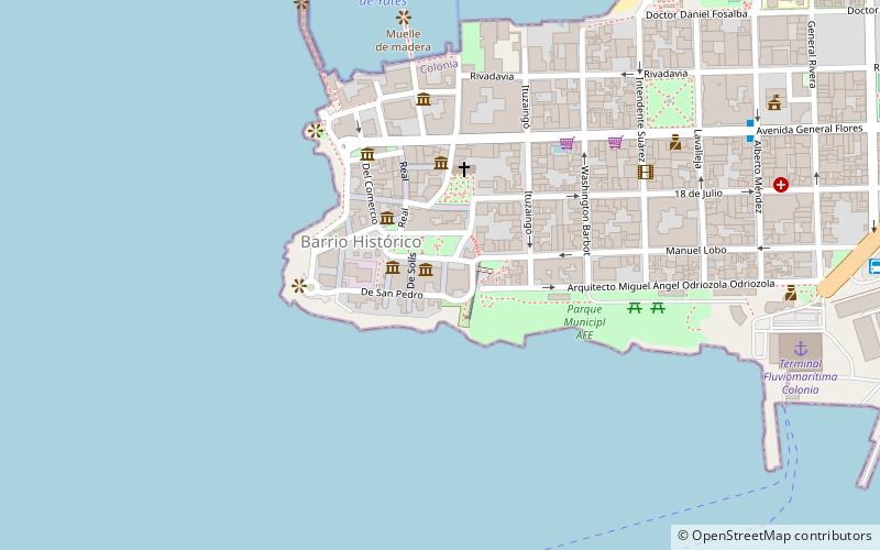 calle de los suspiros colonia location map