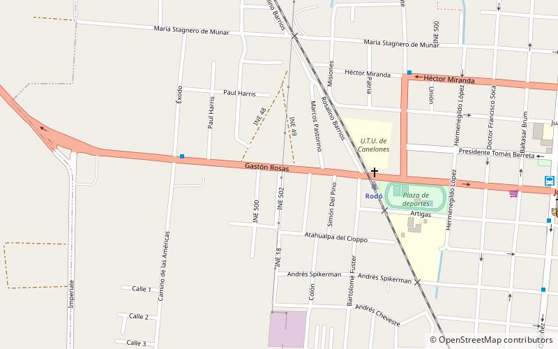 Estadio Martínez Monegal location map