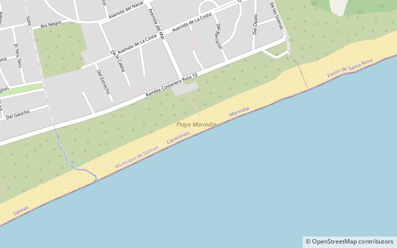 playa marindia location map