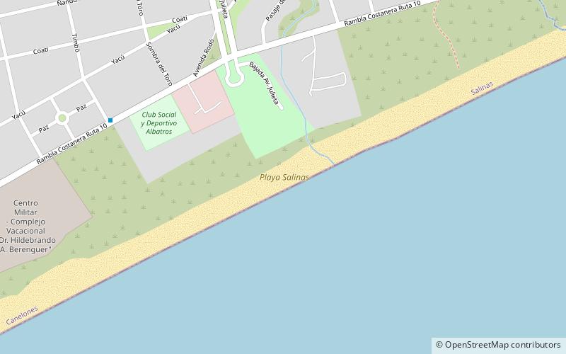 playa salinas location map