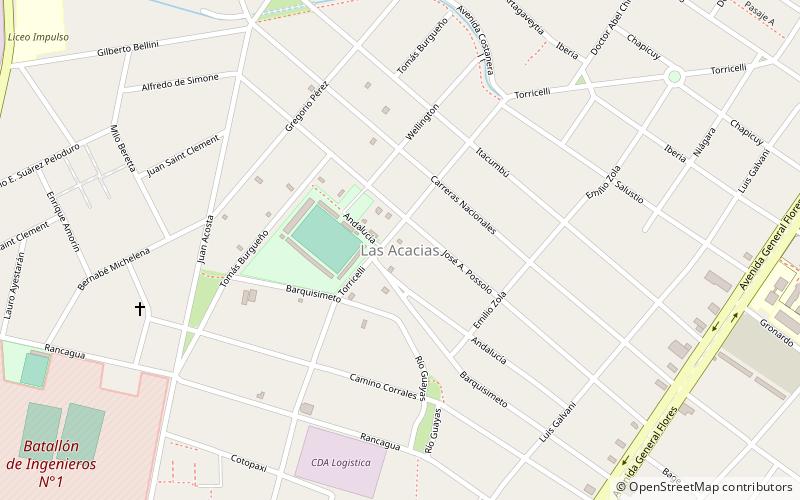 Las Acacias location