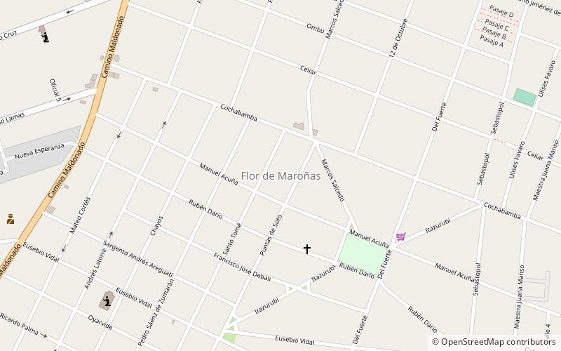 Flor de Maroñas location map