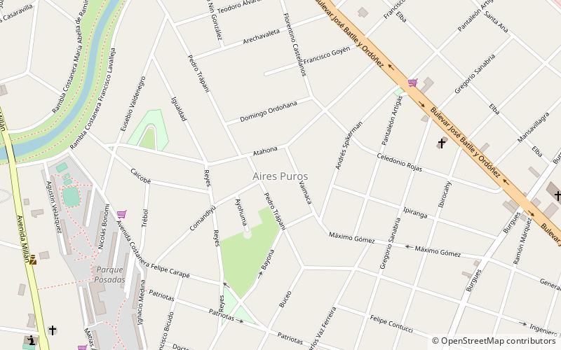 Aires Puros location map