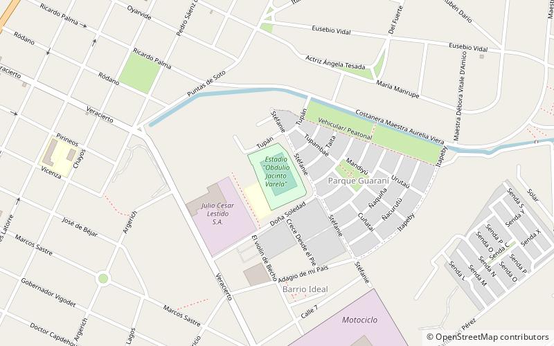 Estadio Obdulio Varela location map