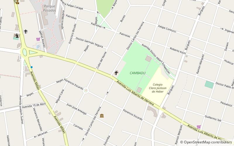 Sagrada Familia location map