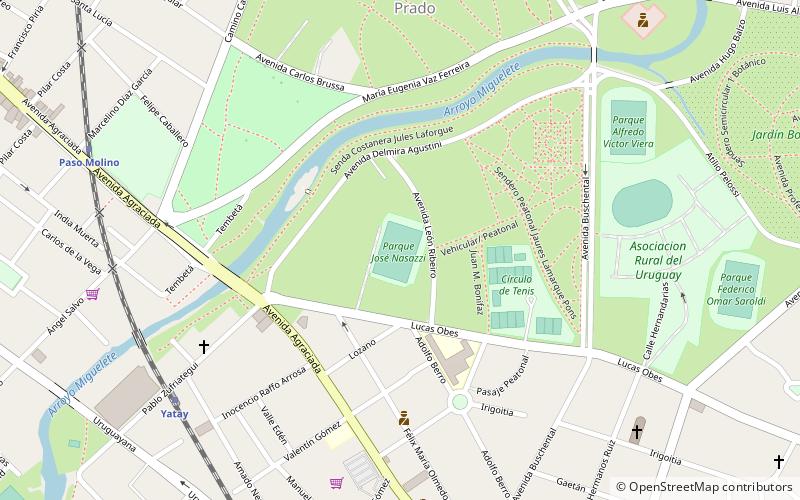 Estadio José Nasazzi location map
