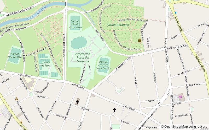 Estadio Saroldi location map