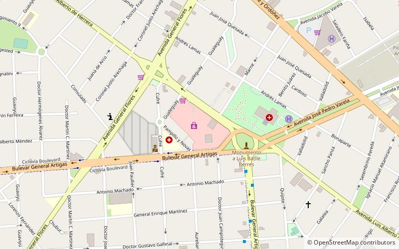 Nuevocentro Shopping location map