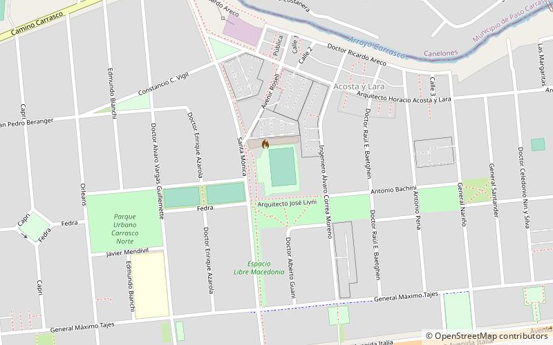 Estadio Victor Della Valle location map