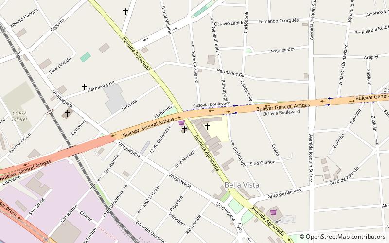 Nuestra Señora del Rosario location map