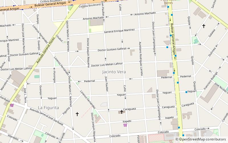 Jacinto Vera location map
