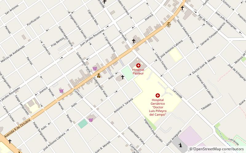 Santuario de la Medalla Milagrosa y San Agustín location map