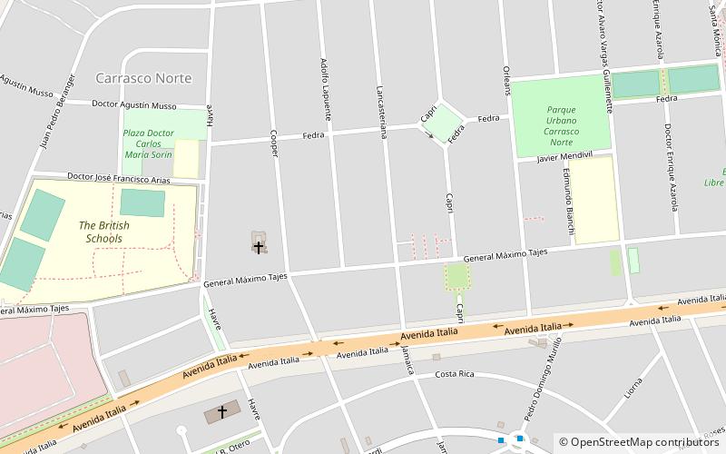 Carrasco Norte location map