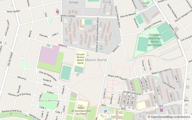 Malvín Norte location map