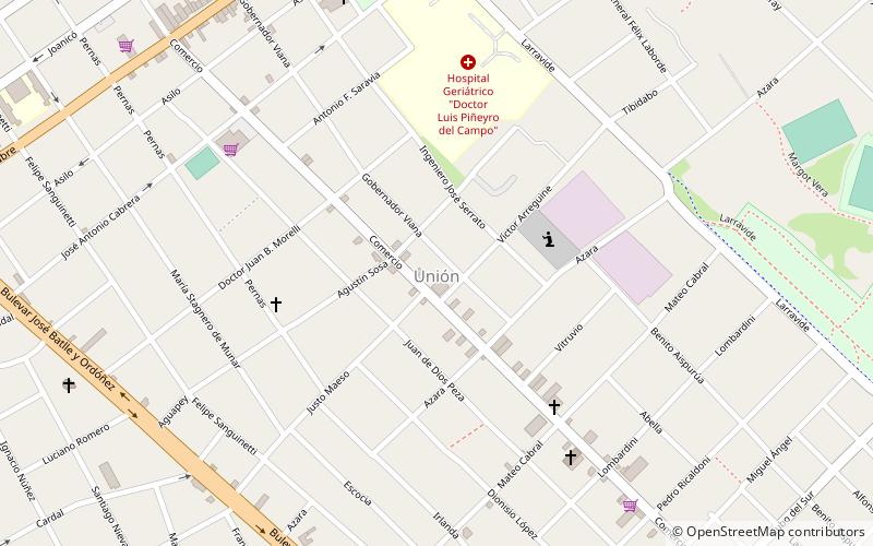 La Unión location map