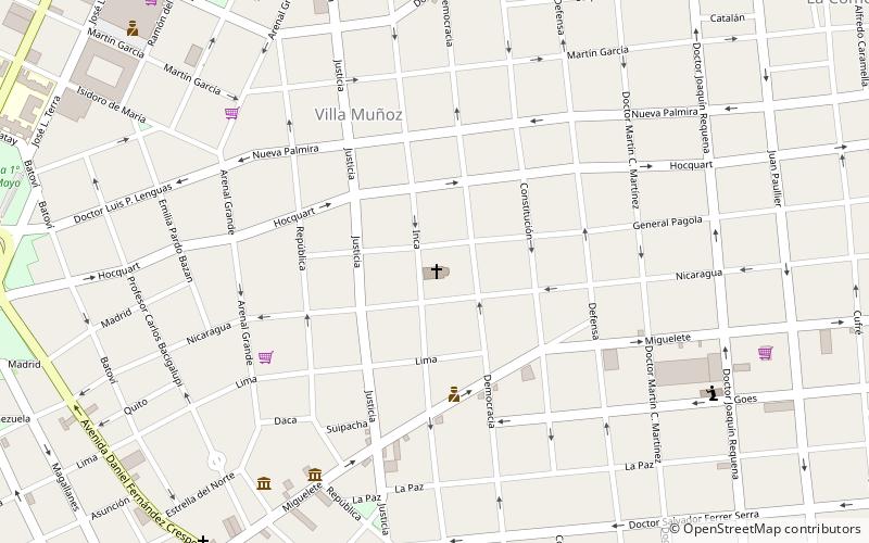 Inmaculado Corazón de María location map