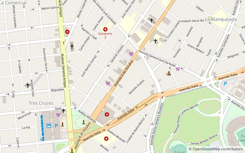 Avenida 8 de Octubre location map