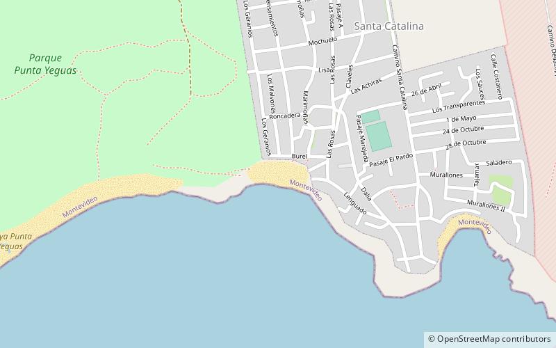 Playa Santa Catalina location