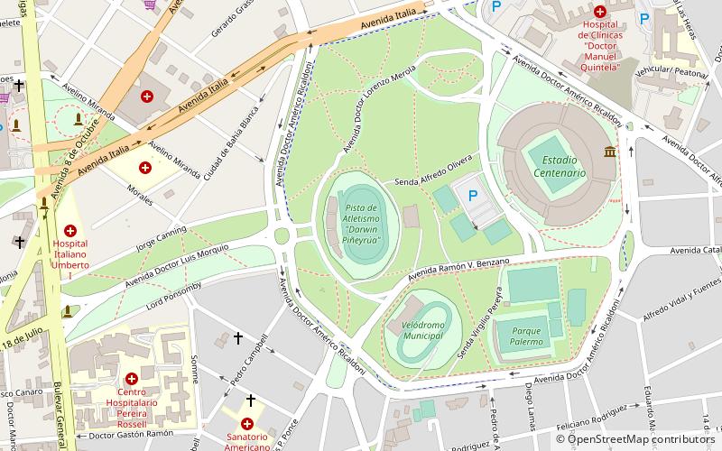 Pista de Atletismo Darwin Piñeirúa location map