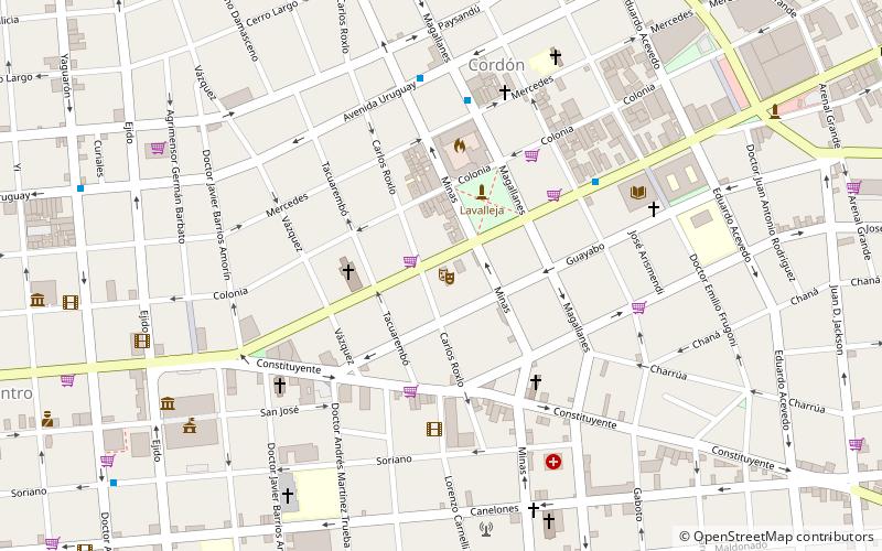 el galpon montevideo location map