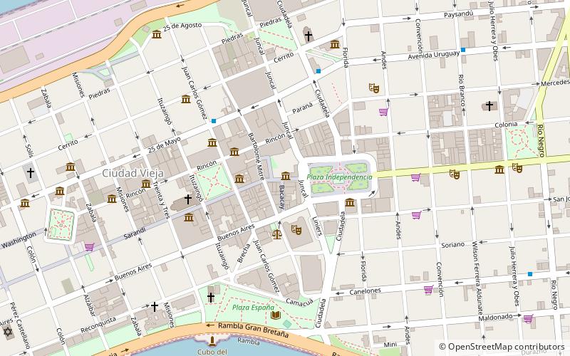 Museo Torres García location map
