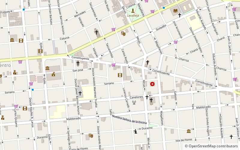 Cinemateca Uruguaya location map