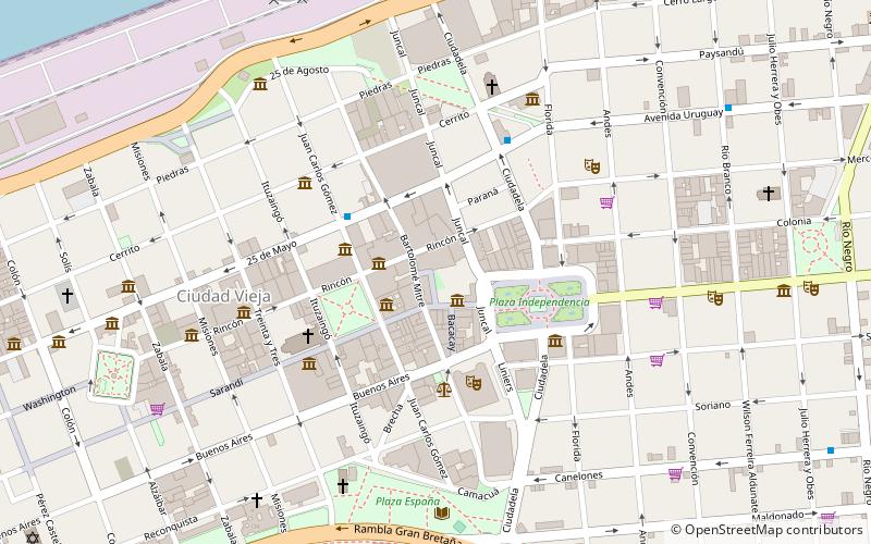 Plaza y monolito de la diversidad sexual location map